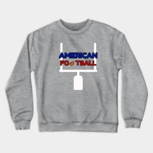 american football, sport, gift Crewneck Sweatshirt